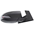 Passenger Side Mirror, Power Adjust, Manual Folding, Heated, Paintable, In-housing Signal Light, No Memory, No Puddle Light, No Auto-Dimming, No Blind Spot Feature