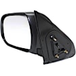 Driver Side Mirror, Manual Adjust, Manual Folding, Non-Heated, Textured Black, No Signal Light, No Memory, No Puddle Light, No Auto-Dimming, No Blind Spot Feature