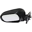 Driver Side Mirror, Manual Adjust, Manual Folding, Non-Heated, Textured Black, No Signal Light, No Memory, No Puddle Light, No Auto-Dimming, No Blind Spot Feature