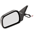 Driver Side Mirror, Power Adjust, Non-Heated, Non-Folding, Paintable, No Signal Light, No Memory, No Puddle Light, No Auto-Dim, No Blind Spot Feature