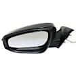 Driver Side Mirror, Power Adjust, Manual Folding, Non-Heated, Paintable, In-housing Signal Light, No Memory, No Puddle Light, No Auto-Dimming, No Blind Spot Feature