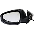 Driver Side Mirror, Power Adjust, Manual Folding, Heated, Paintable, In-housing Signal Light, No Memory, No Puddle Light, No Auto-Dimming, No Blind Spot Feature