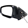 Driver Side Mirror, Power Adjust, Manual Folding, Heated, Paintable, In-housing Signal Light, No Memory, No Puddle Light, No Auto-Dimming, No Blind Spot Feature
