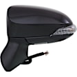 Driver Side Mirror, Power Adjust, Manual Folding, Heated, Paintable, In-housing Signal Light, No Memory, With Puddle Light, No Auto-Dimming, With Blind Spot Glass