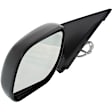 Driver Side Mirror, Power Adjust, Non-Heated, Manual Folding, Textured Black, No Signal Light, No Memory, No Puddle Light, No Auto-Dim, No Blind Spot Feature