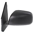 Driver Side Mirror, Power Adjust, Non-Heated, Manual Folding, Textured Black, No Signal Light, No Memory, No Puddle Light, No Auto-Dim, No Blind Spot Feature