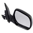 Passenger Side Mirror, Power Adjust, Non-Heated, Manual Folding, Textured Black, No Signal Light, No Memory, No Puddle Light, No Auto-Dim, No Blind Spot Feature