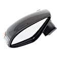 Driver Side Mirror, Power Adjust, Power Folding, Heated, Paintable, In-housing Signal Light, No Memory, Puddle Light, Auto-Dimming, and Blind Spot Feature, For Models With Smart Entry System