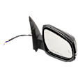 2021 Toyota Tacoma - Passenger Side Mirror, For Models Without Side View Camera, Power Adjust, Heated, Paintable, Power Folding, In-housing Signal Light, With Blind Spot Detection in Glass, No Memory, No Puddle Light, No Auto-Dimming