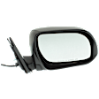 Passenger Side Mirror, Power Adjust, Manual Folding, Heated, Paintable, No Signal Light, No Memory, With Puddle Light, No Auto-Dimming, No Blind Spot Feature, USA Built Vehicle