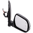 Passenger Side Mirror, Power Adjust, Heated, Power Folding, Paintable, In-housing Signal Light, With Memory, With Puddle Light, No Auto-Dim, With Blind Spot Detection in Glass