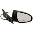 Passenger Side Mirror, Power Adjust, Heated, Manual Folding, Paintable, No Signal Light, No Memory, No Puddle Light, No Auto-Dim, No Blind Spot Feature