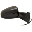 Passenger Side Mirror, Power Adjust, Heated, Manual Folding, Paintable, No Signal Light, No Memory, No Puddle Light, No Auto-Dim, No Blind Spot Feature
