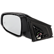 Driver Side Mirror, Power Adjust, Heated, Manual Folding, Paintable, In-housing Signal Light, No Memory, No Puddle Light, No Auto-Dim, With Blind Spot Detection in Glass