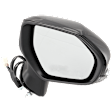 2021 Toyota Camry - Passenger Side Mirror, For Models Without Side View Camera, Power Adjust, Heated, Paintable, Manual Folding, In-housing Signal Light, No Blind Spot Feature, No Memory, No Puddle Light, No Auto-Dim