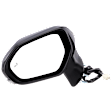 Driver Side Mirror, Power Adjust, Manual Folding, Heated, Paintable, In-housing Signal Light, No Memory, No Puddle Light, No Auto-Dimming, With Blind Spot Detection in Glass