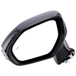 2025 Toyota Corolla - Driver Side Mirror, Power Adjust, Heated, Paintable, Manual Folding, In-housing Signal Light, With Blind Spot Detection in Glass, No Memory, No Puddle Light, No Auto-Dim, Hatchback