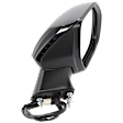 Passenger Side Mirror, Power Adjust, Heated, Manual Folding, Paintable, In-housing Signal Light, No Memory, No Puddle Light, No Auto-Dim, With Blind Spot Detection in Glass