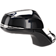 Passenger Side Mirror, Power Adjust, Manual Folding, Heated, Paintable, In-Housing Signal Light, No Memory, No Puddle Light, No Auto-Dimming, No Blind Spot Feature