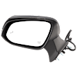 Driver Side Mirror, Power Adjust, Manual Folding, Heated, Paintable, In-Housing Signal Light, No Memory, No Puddle Light, No Auto-Dimming, With Blind Spot Detection in Glass