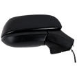 Passenger Side Mirror, Power Adjust, Manual Folding, Heated, Textured Black, No Signal Light, No Memory, No Puddle Light, No Auto-Dimming, No Blind Spot Feature