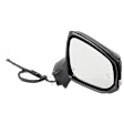 Passenger Side Mirror, Power Adjust, Heated, Power Folding, Paintable, In-housing Signal Light, With Memory, With Puddle Light, No Auto-Dim, With Blind Spot Detection in Glass
