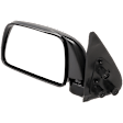 Driver Side Mirror, Manual Adjust, Manual Folding, Non-Heated, Textured Black, No Signal Light, No Memory, No Puddle Light, No Auto-Dimming, No Blind Spot Feature