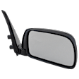 Passenger Side Mirror, Manual Adjust, Manual Folding, Non-Heated, Textured Black, No Signal Light, No Memory, No Puddle Light, No Auto-Dimming, No Blind Spot Feature