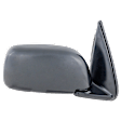 Passenger Side Mirror, Manual Adjust, Manual Folding, Non-Heated, Textured Black, No Signal Light, No Memory, No Puddle Light, No Auto-Dimming, No Blind Spot Feature