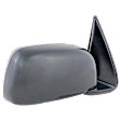 Passenger Side Mirror, Manual Adjust, Manual Folding, Non-Heated, Textured Black, No Signal Light, No Memory, No Puddle Light, No Auto-Dimming, No Blind Spot Feature