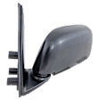 Passenger Side Mirror, Manual Adjust, Manual Folding, Non-Heated, Textured Black, No Signal Light, No Memory, No Puddle Light, No Auto-Dimming, No Blind Spot Feature