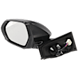 Driver Side Mirror, Power Adjust, Manual Folding, Heated, Paintable, No Signal Light, No Memory, No Puddle Light, No Auto-Dimming, No Blind Spot Feature