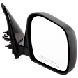 Passenger Side Mirror, Power Adjust, Manual Folding, Non-Heated, Paintable, No Signal Light, No Memory, No Puddle Light, No Auto-Dimming, No Blind Spot Feature