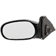 Driver Side Mirror, Manual Adjust, Non-Folding, Non-Heated, Paintable, No Signal Light, No Memory, No Puddle Light, No Auto-Dimming, No Blind Spot Feature