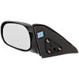 Driver Side Mirror, Manual Adjust, Non-Folding, Non-Heated, Paintable, No Signal Light, No Memory, No Puddle Light, No Auto-Dimming, No Blind Spot Feature