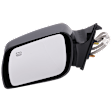 Driver Side Mirror, Power Adjust, Heated, Non-Folding, Paintable, No Signal Light, No Memory, No Puddle Light, No Auto-Dim, No Blind Spot Feature