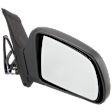 Passenger Side Mirror, Power Adjust, Heated, Manual Folding, Paintable, No Signal Light, No Memory, No Puddle Light, No Auto-Dim, No Blind Spot Feature
