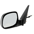 Driver Side Mirror, Power Adjust, Heated, Manual Folding, Paintable, No Signal Light, No Memory, No Puddle Light, No Auto-Dim, No Blind Spot Feature