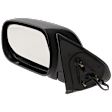 Driver Side Mirror, Power Adjust, Manual Folding, Non-Heated, Textured Black, No Signal Light, No Memory, No Puddle Light, No Auto-Dimming, No Blind Spot Feature