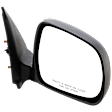 Passenger Side Mirror, Power Adjust, Manual Folding, Non-Heated, Textured Black, No Signal Light, No Memory, No Puddle Light, No Auto-Dimming, No Blind Spot Feature