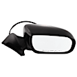 Passenger Side Mirror, Power Adjust, Manual Folding, Non-Heated, Textured Black, No Signal Light, No Memory, No Puddle Light, No Auto-Dimming, No Blind Spot Feature