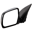 Driver Side Mirror, Power Adjust, Manual Folding, Heated, Paintable, No Signal Light, No Memory, No Puddle Light, No Auto-Dimming, No Blind Spot Feature
