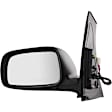 Driver Side Mirror, Power Adjust, Manual Folding, Heated, Paintable, No Signal Light, No Memory, No Puddle Light, No Auto-Dimming, No Blind Spot Feature
