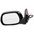 Driver Side Mirror, Power Adjust, Manual Folding, Heated, Paintable, No Signal Light, No Memory, No Puddle Light, No Auto-Dimming, No Blind Spot Feature