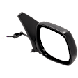 Passenger Side Mirror, Power, Manual Folding, Heated, Paintable, No Signal Light, No Memory, No Puddle Light, No Auto-Dimming, No Blind Spot Feature