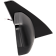 Passenger Side Mirror, Power, Manual Folding, Heated, Paintable, No Signal Light, No Memory, No Puddle Light, No Auto-Dimming, No Blind Spot Feature