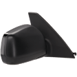 Passenger Side Mirror, Power, Manual Folding, Heated, Paintable, No Signal Light, No Memory, No Puddle Light, No Auto-Dimming, No Blind Spot Feature