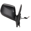 Passenger Side Mirror, Power, Manual Folding, Heated, Paintable, No Signal Light, No Memory, No Puddle Light, No Auto-Dimming, No Blind Spot Feature