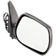 Passenger Side Mirror, Power Adjust, Manual Folding, Non-Heated, Paintable, No Signal Light, No Memory, No Puddle Light, No Auto-Dimming, No Blind Spot Feature