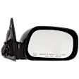 Passenger Side Mirror, Power Adjust, Non-Folding, Heated, Paintable, No Signal Light, No Memory, No Puddle Light, No Auto-Dimming, No Blind Spot Feature, Japan Built Vehicle